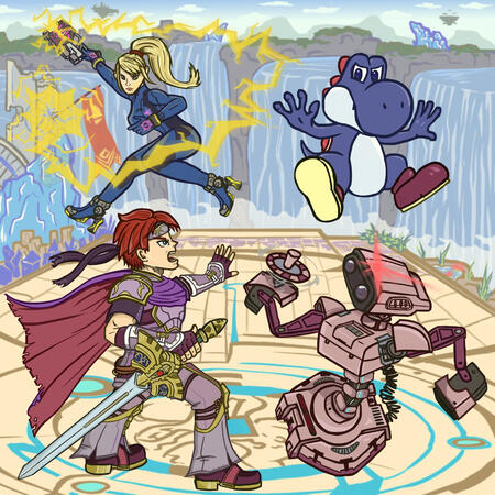 Super Smash Bros. - Doubles Match