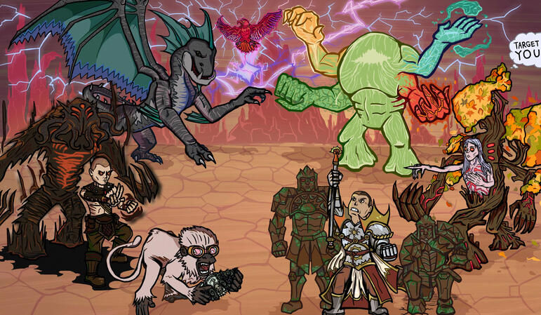 Magic: The Gathering- Character Playmat