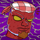 Driveljam logo Driveljam logo- Moai jar Jamstock